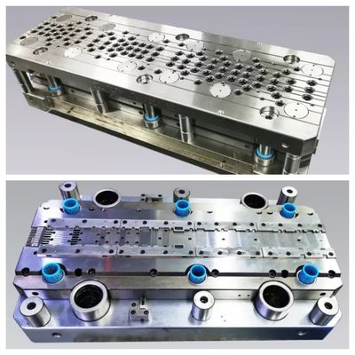 Molde de estampado de marco de plomo IC de alta precisión con tratamiento de superficie de electroplataje
